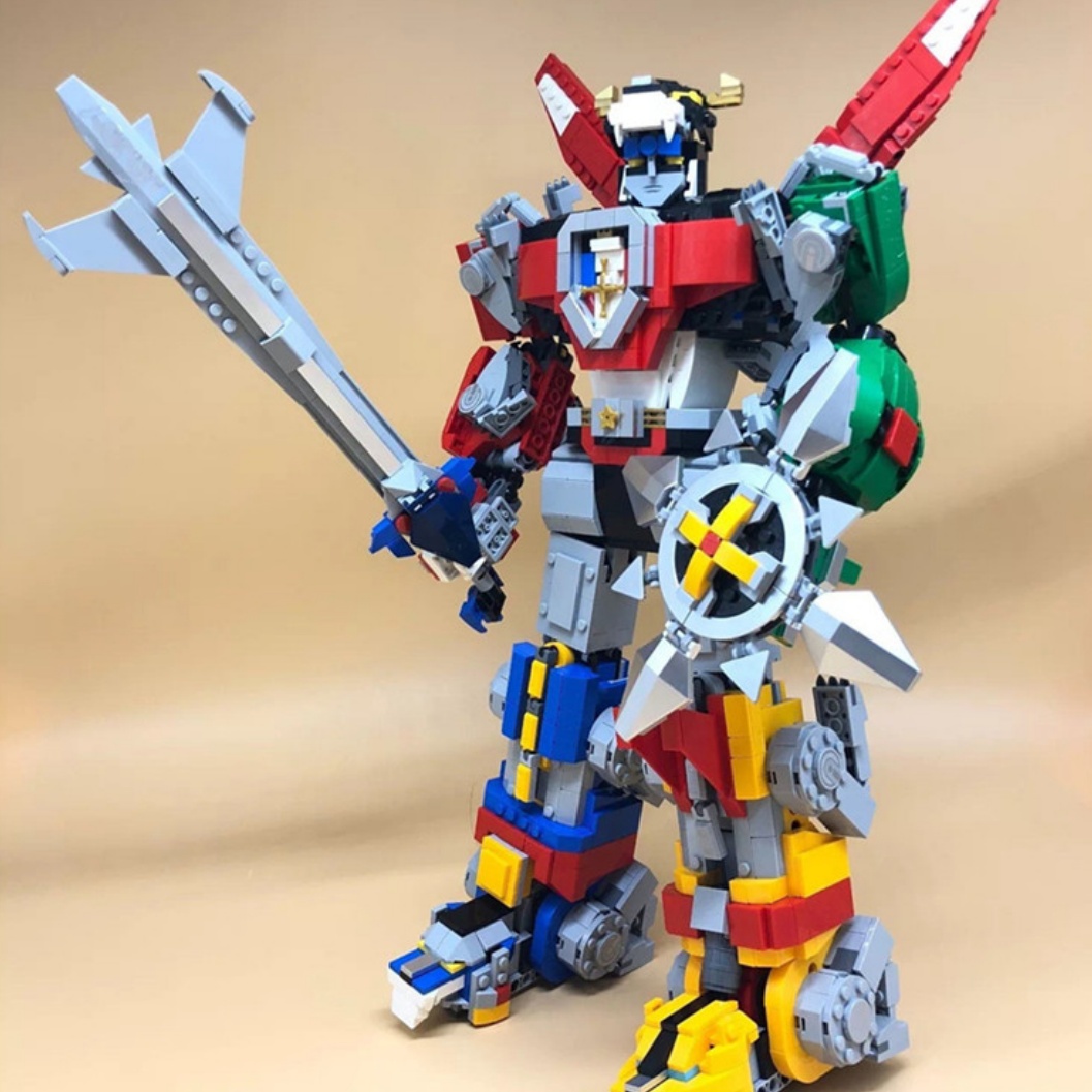 Model Kit Voltron - New Animal 5-in-1 Transformable Mech Building