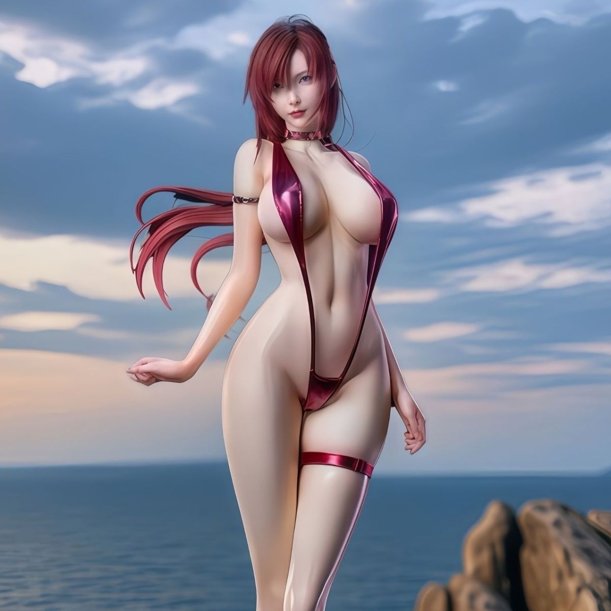 Gk 1/4 Mari Makinami Illustrio - огляд і ціна Model Kit Anubis