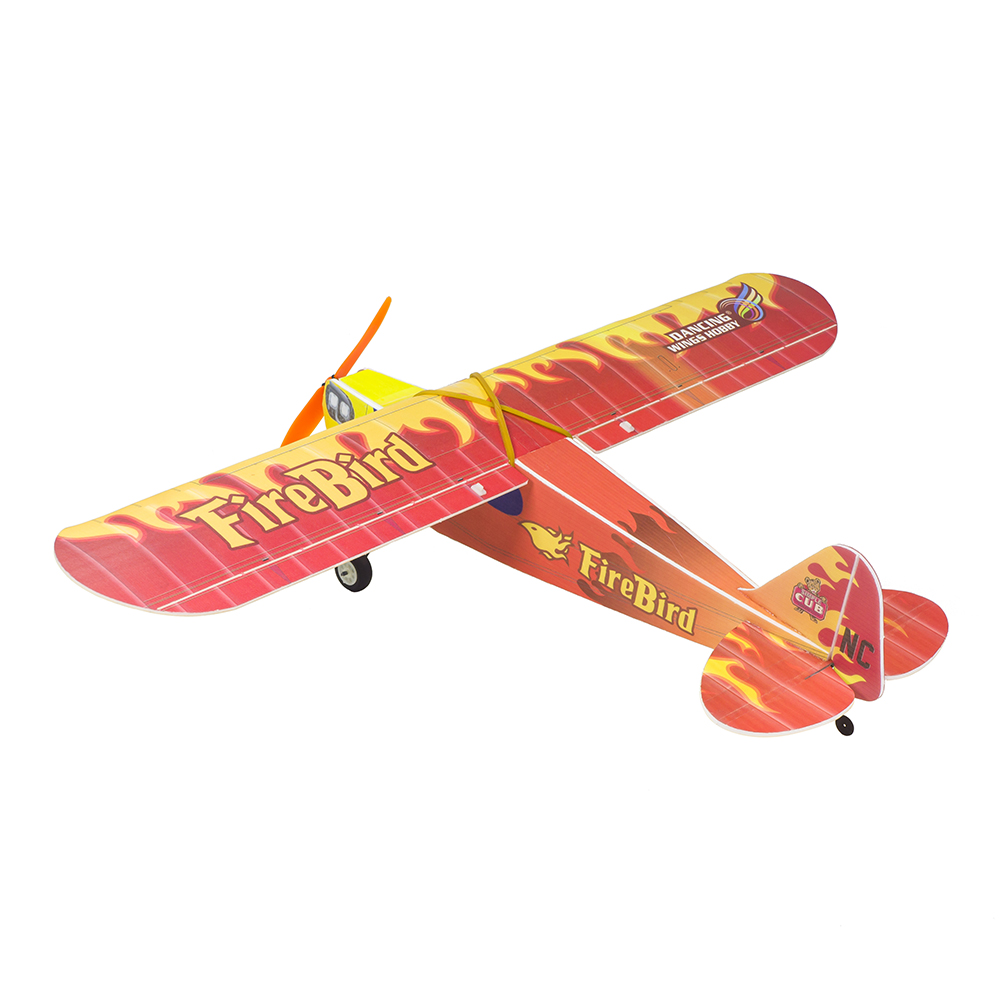 J3 Fire Bird 600mm PP Foam KIT - огляд і ціна Model Kit Airplane