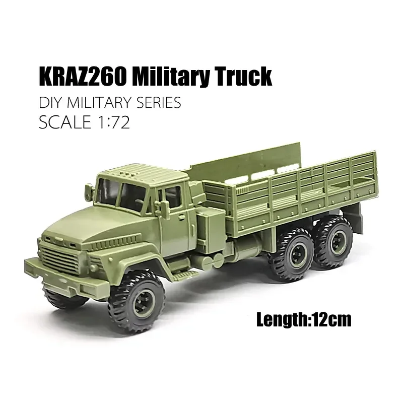 4D 1/72 Ukraine KRAZ260 Heavy- - огляд і ціна Model Kit Ukraine