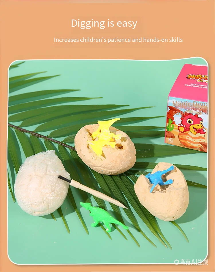 Dinosaur Egg Dig Kit Archaeolo - огляд і ціна Model Kit Excavator
