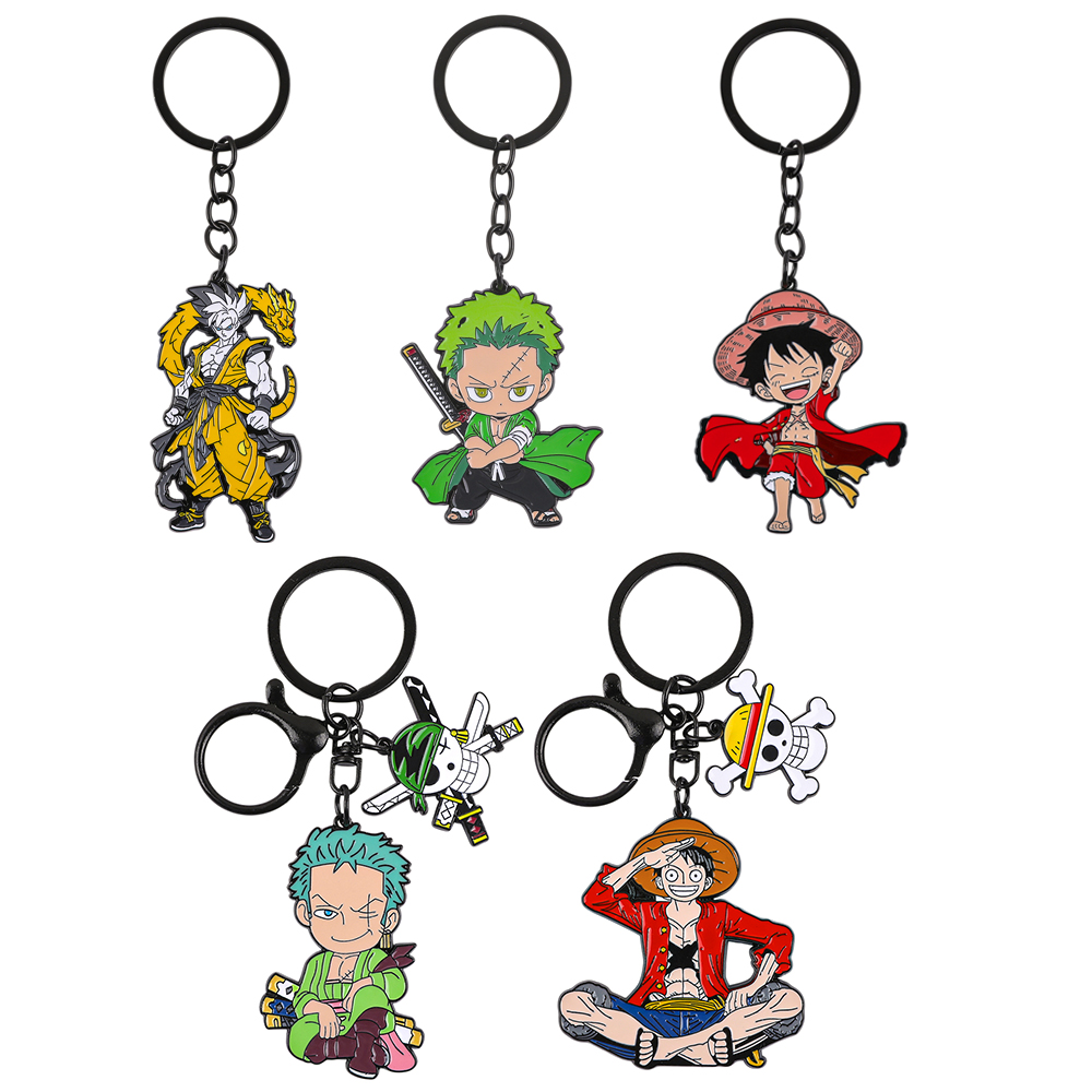 One Piece Anime Keychain Set - - огляд і ціна Model Kit One Piece Bandai