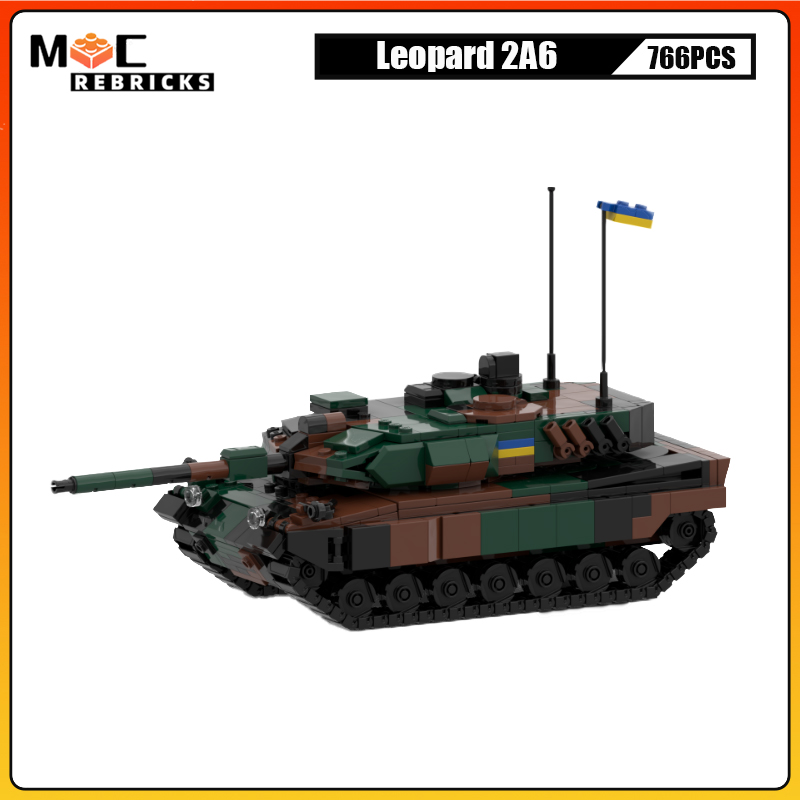 Military Model Army Leopard 2A - огляд і ціна Model Kit Ukraine