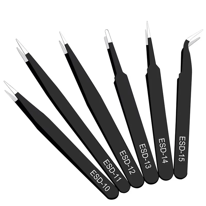 6pcs anti-static stainless ste - огляд і ціна Model Kit Nippers