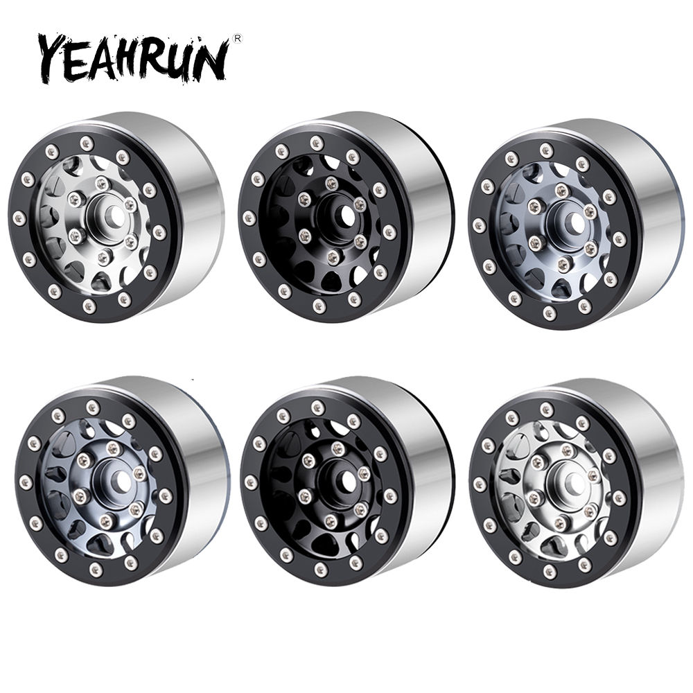 YEAHRUN 4Pcs 1.55inch Aluminum - огляд і ціна Model Kit Tamiya