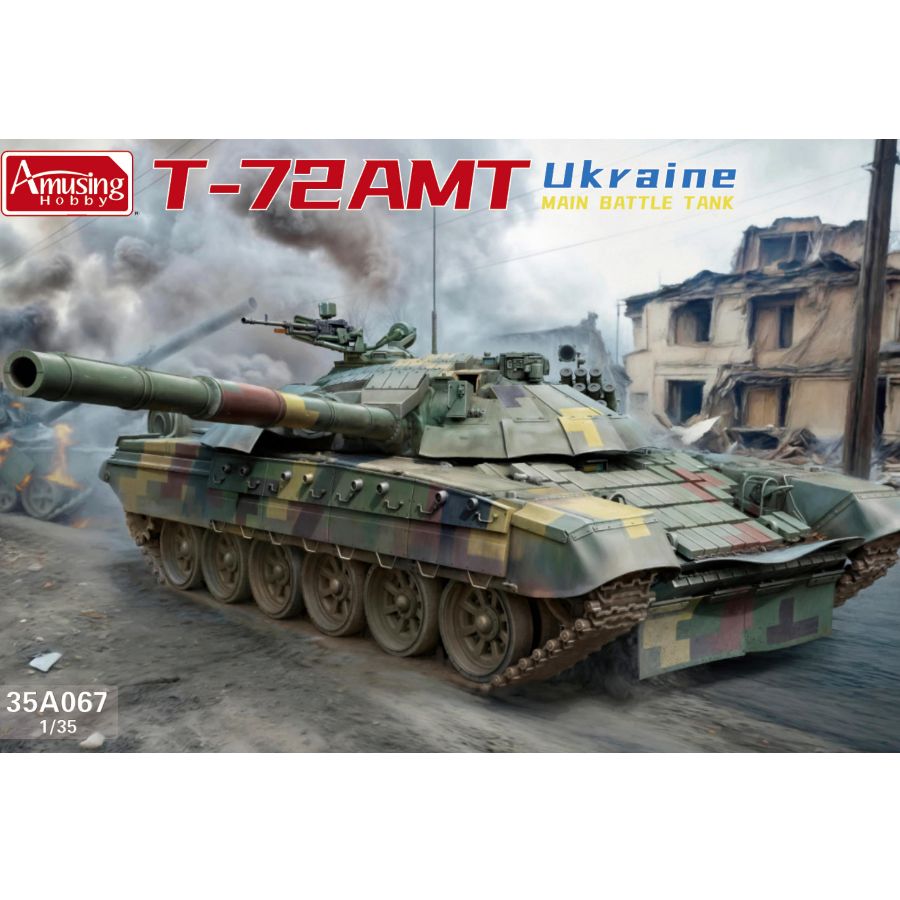 Amusing T-72AMT Ukraine Main B - огляд і ціна Model Kit Ukraine