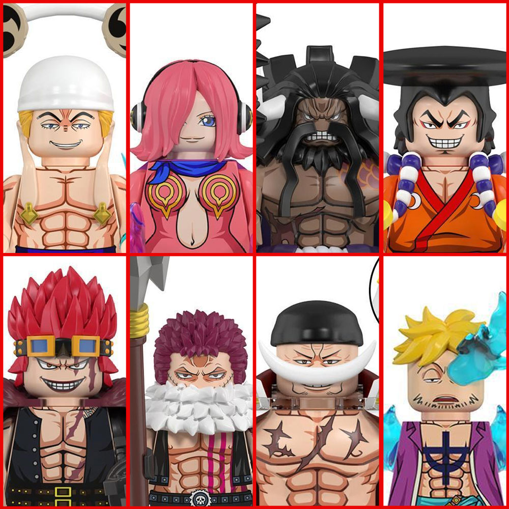One Piece Building Block Minif - огляд і ціна Model Kit One Piece Bandai