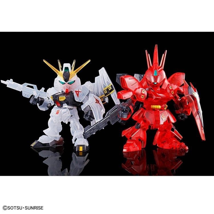 Bandai BB Warrior SD Nu Gundam - огляд і ціна Model Kit Vs Figure