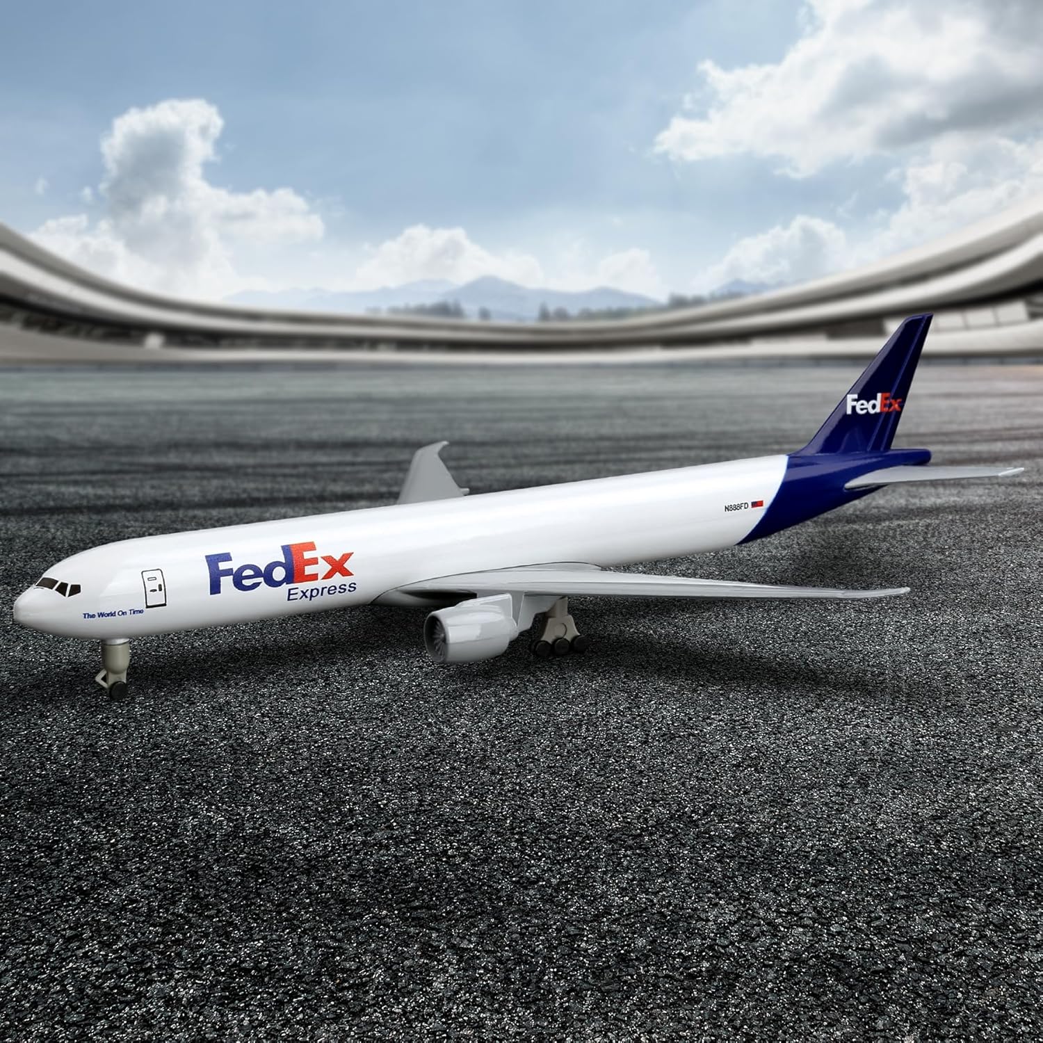 20cm Fedex B777 Airplane Model - огляд і ціна Model Kit Airplane