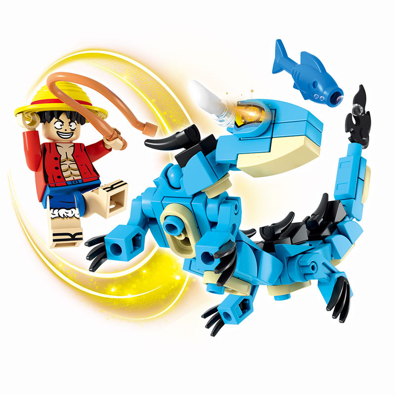 8in1 One Piece Building Blocks - огляд і ціна Model Kit One Piece Bandai