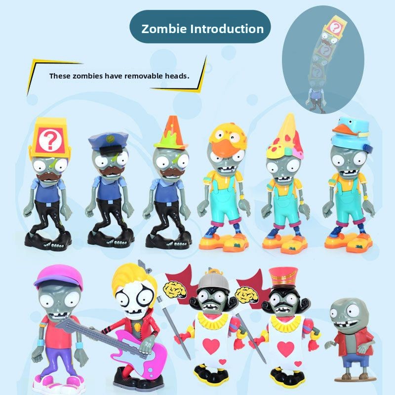 Plant Vs Zombie Toy New Model  - огляд і ціна Model Kit Vs Figure
