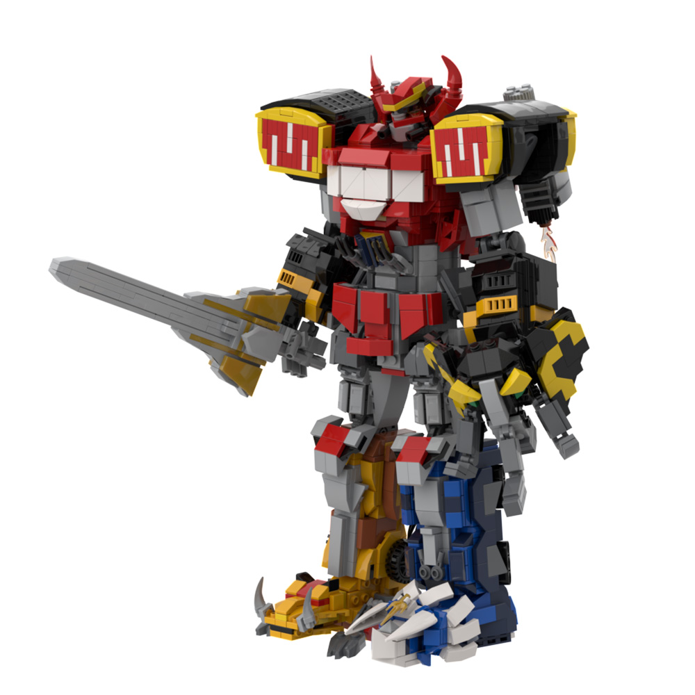 MOC Dino Mecha Model Building  - огляд і ціна Model Kit Voltron
