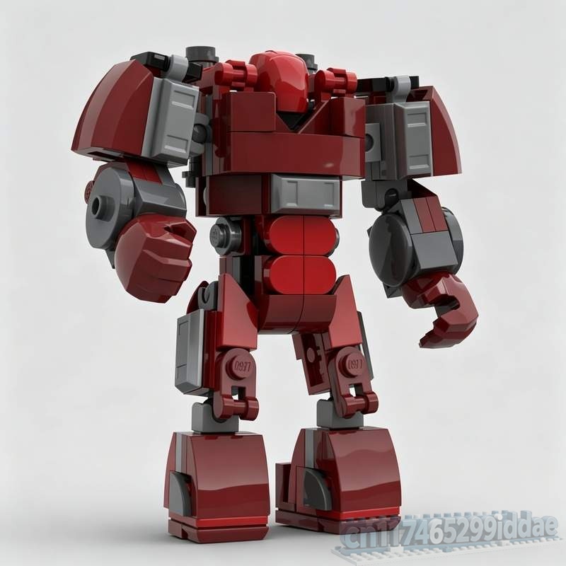 133PCS Crimson Dynamo Robot MO - огляд і ціна Model Kit Voltron
