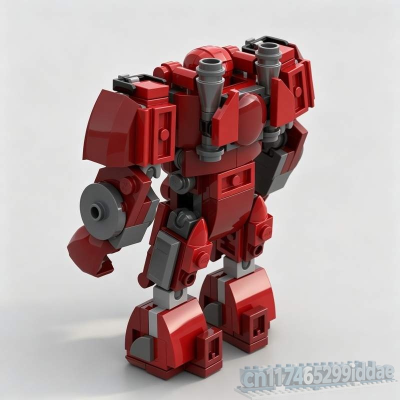 133PCS Crimson Dynamo Robot MO - огляд і ціна Model Kit Voltron