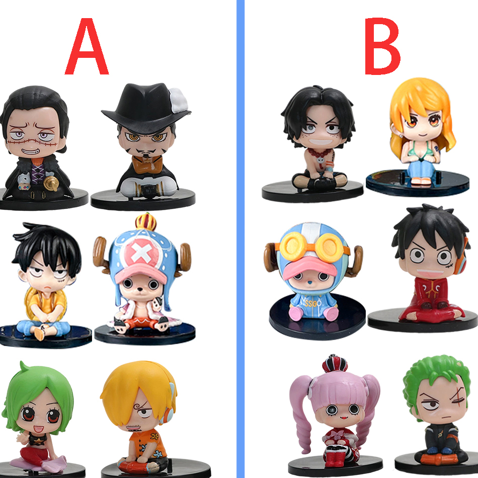 1-12pcs blind box Anime One Pi - огляд і ціна Model Kit One Piece Bandai