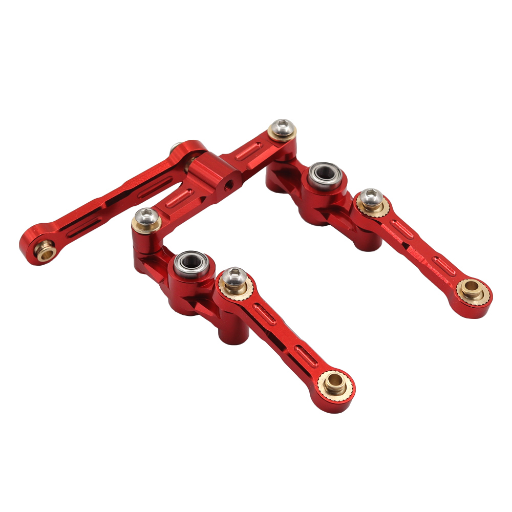 Metal Crank Steering Arm with  - огляд і ціна Model Kit Tamiya