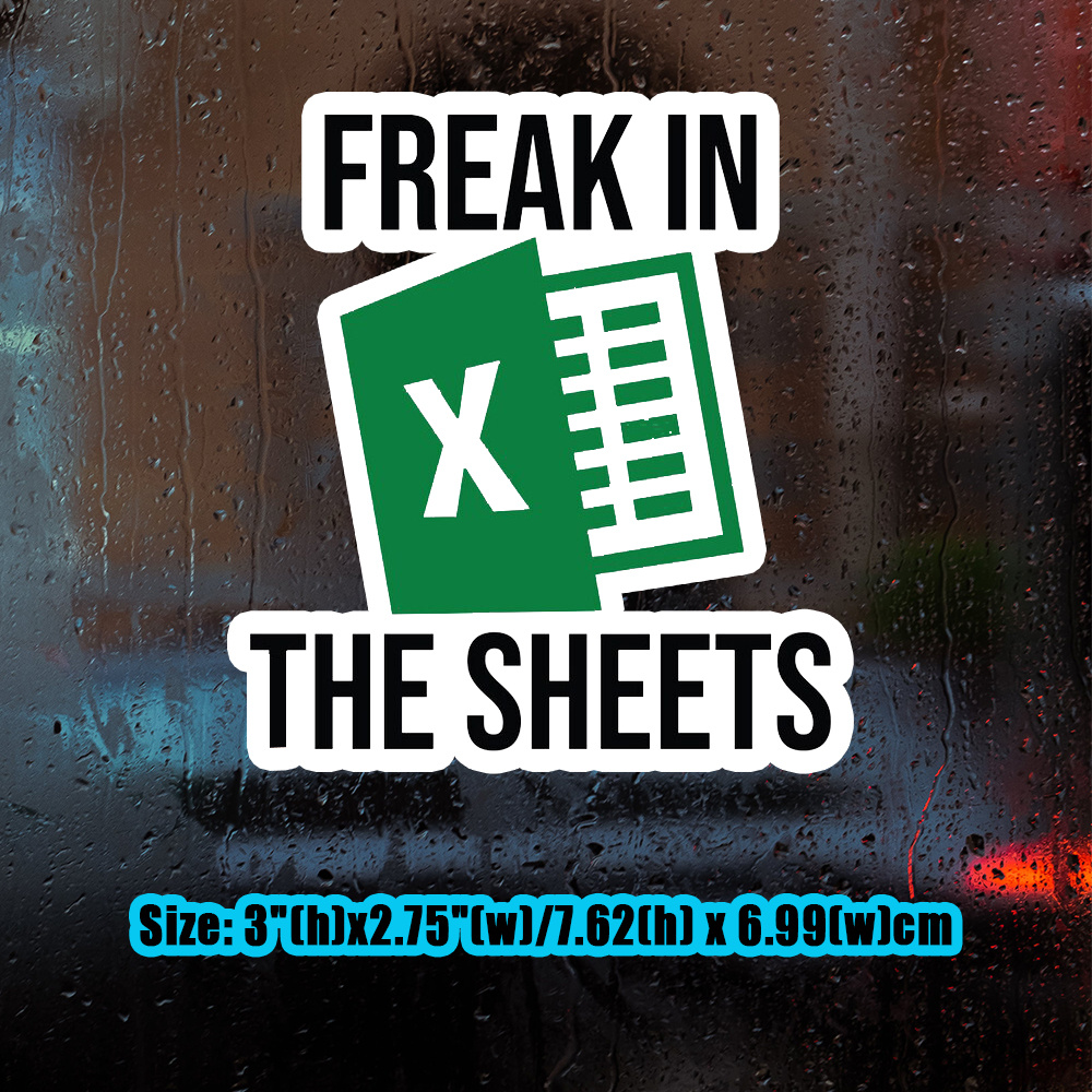 Freak In The Sheets Sticker, M - огляд і ціна Waterslide Decal Paper